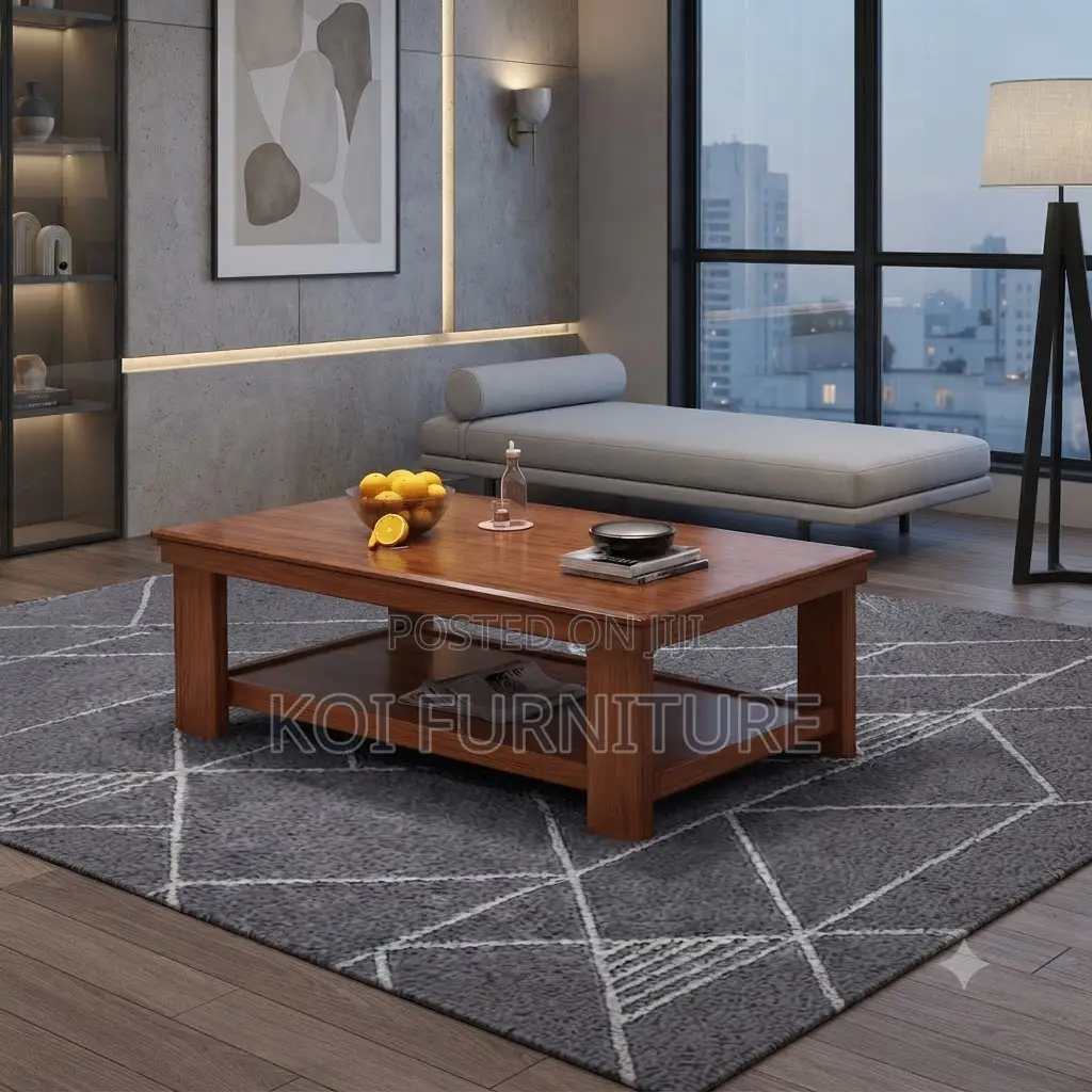 Coffee Table; Mahogany Cott Executive Coffee Table