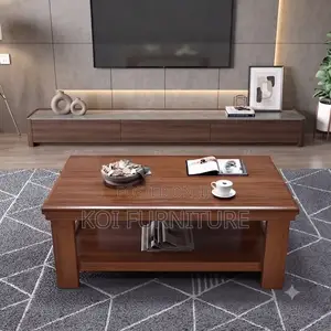 Coffee Table; Mahogany Cott Executive Coffee Table