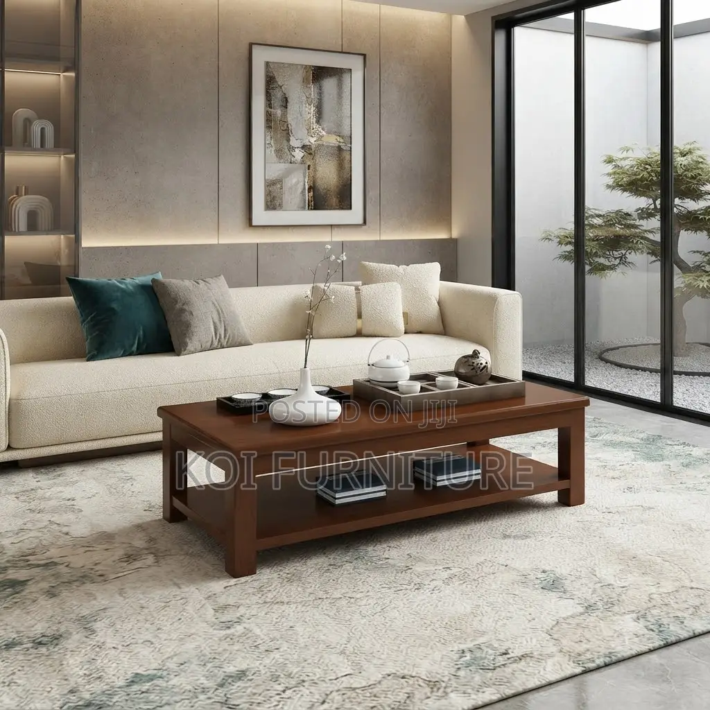 Coffee Table; Mahogany Cott Executive Coffee Table