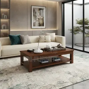 Coffee Table; Mahogany Cott Executive Coffee Table