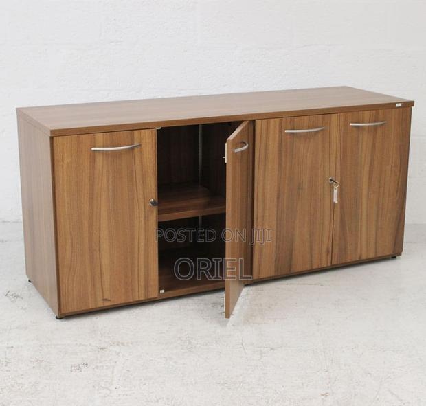 Office Credenza : Office 4-Door Storage Credenza - thumbnail 2