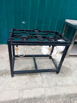 Heavy-Duty Juakali Two-Burner Gas