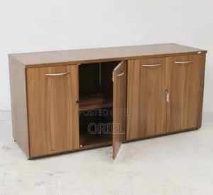 Office Credenza : Office 4-Door Storage Credenza