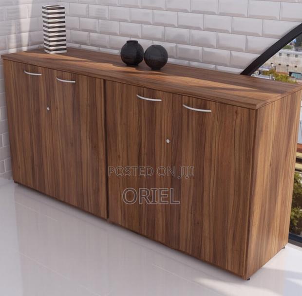 Office Credenza : Office 4-Door Storage Credenza - thumbnail 7