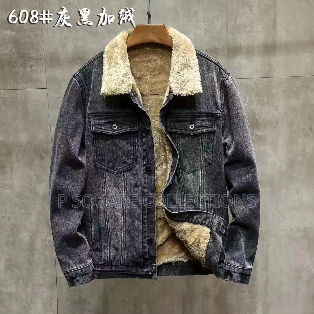Non Fade!
Warm Wooden Denim Jackets