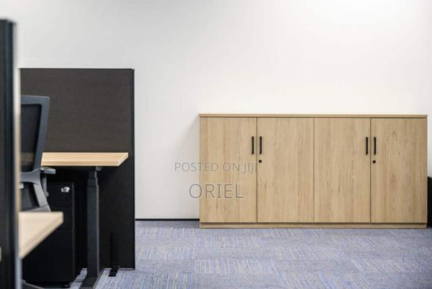Office Credenza : Office 4-Door Storage Credenza - thumbnail 9