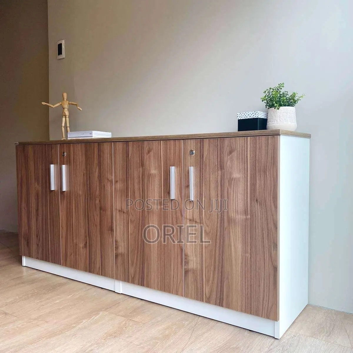 Office Credenza : Office 4-Door Storage Credenza