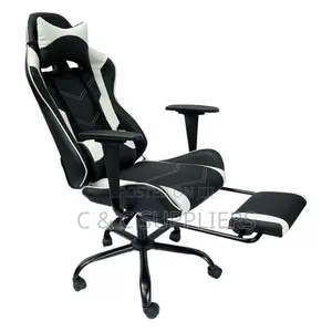 Leather Reclining Racing Gaming Chair.