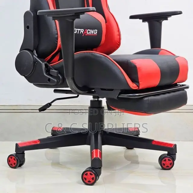 Leather Reclining Racing Gaming Chair.