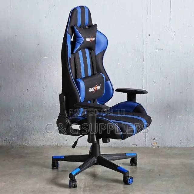 Leather Reclining Racing Gaming Chair.