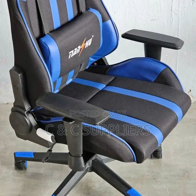 Leather Reclining Racing Gaming Chair.