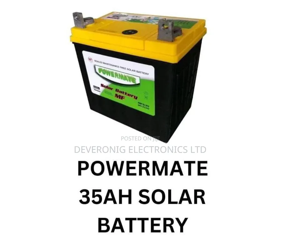 Premier Powermate 35ah Solar Battery