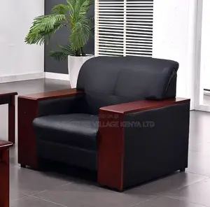 Executive 5-Seater Leather Sofa With Handrest