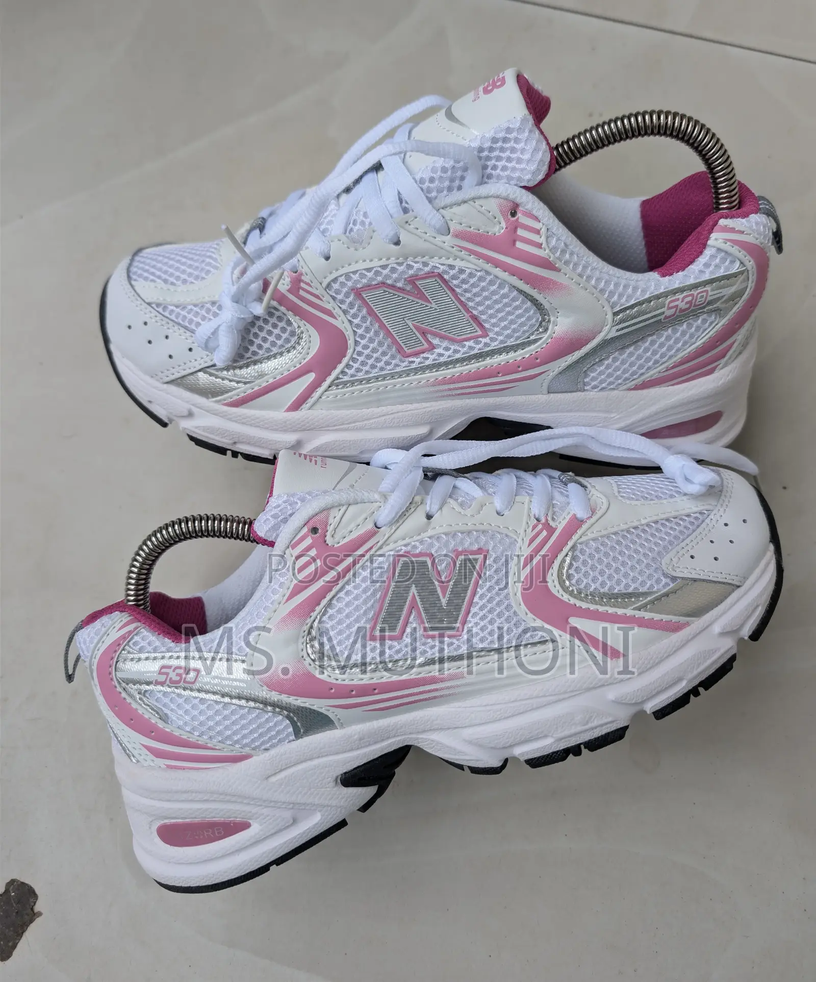 Ladies Nb Pink With Abzorb Midsole Cushioning Size 36-41