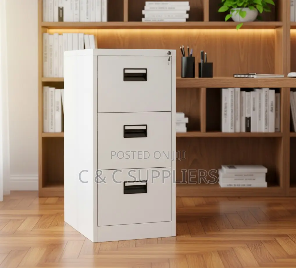Lockable 3-Drawer Cabinet.