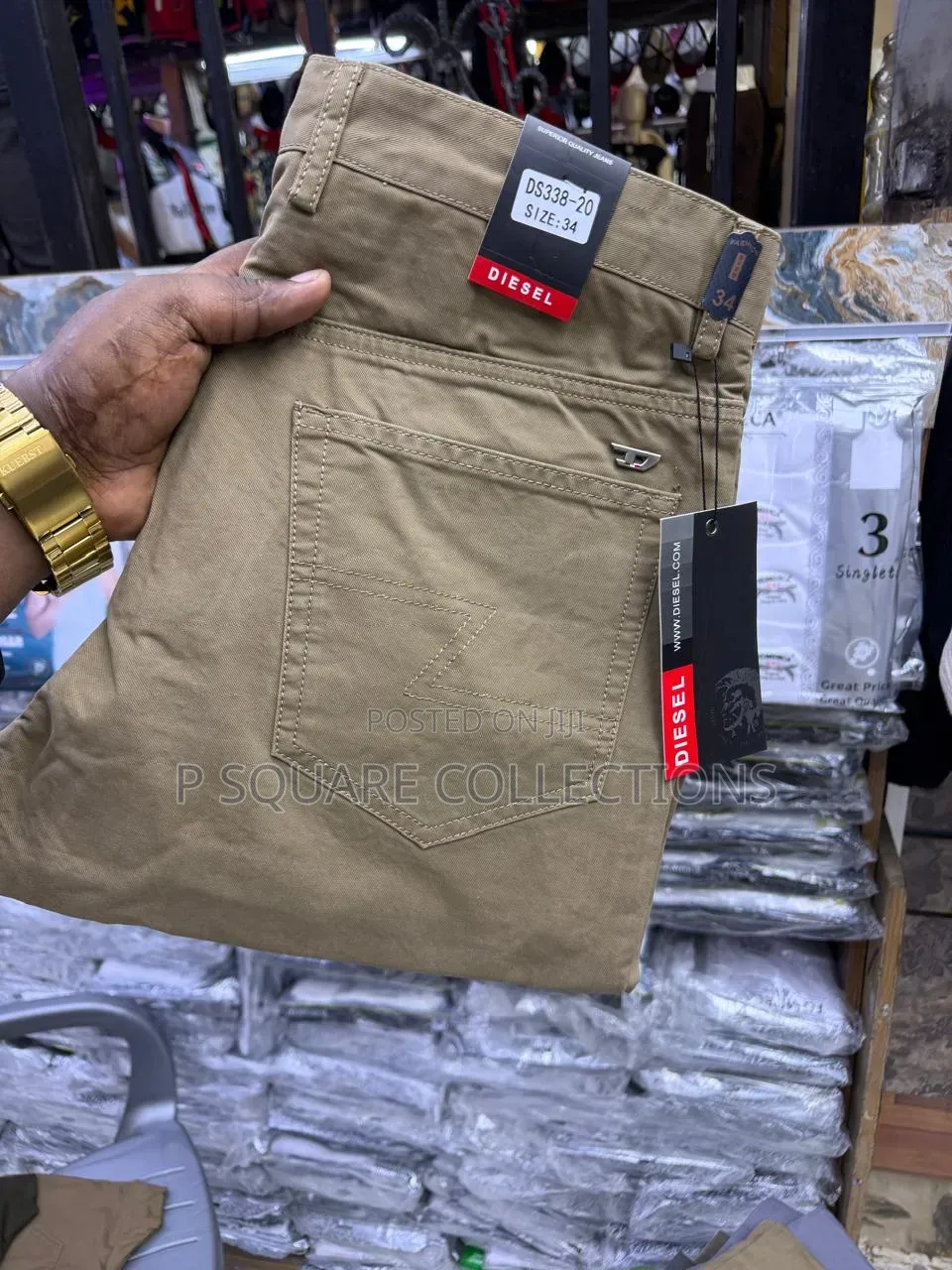 Quality Diesel Hard Khaki
