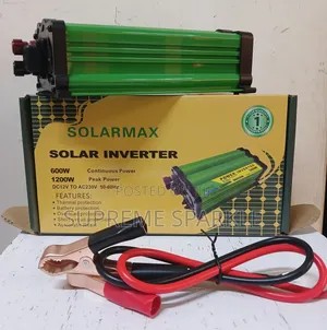 Solarmax 600w Solar Power Inverter 12v Dc to 230v Ac
.
