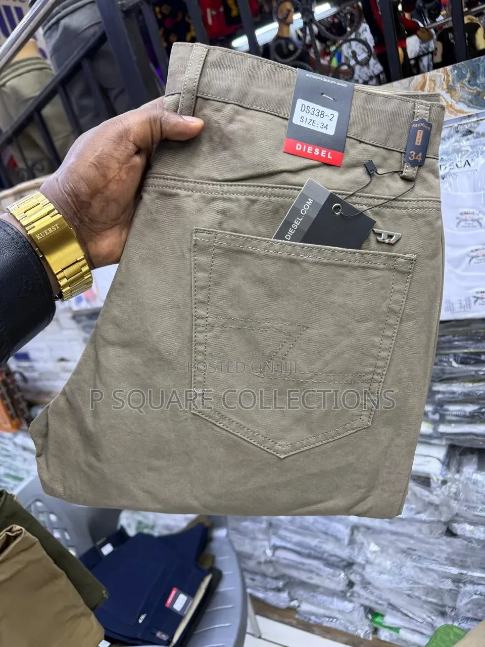 Quality Diesel Hard Khaki