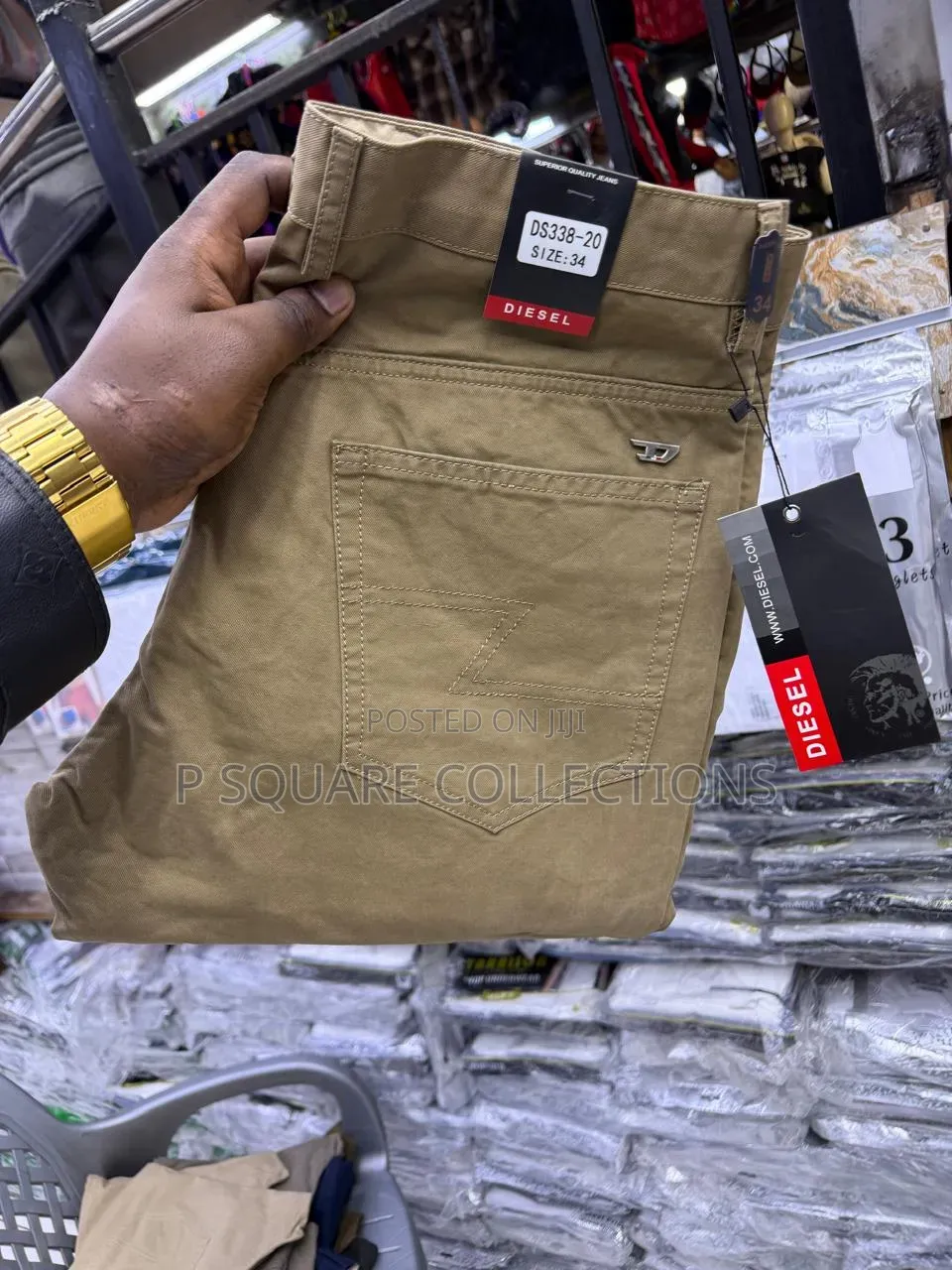 Quality Diesel Hard Khaki