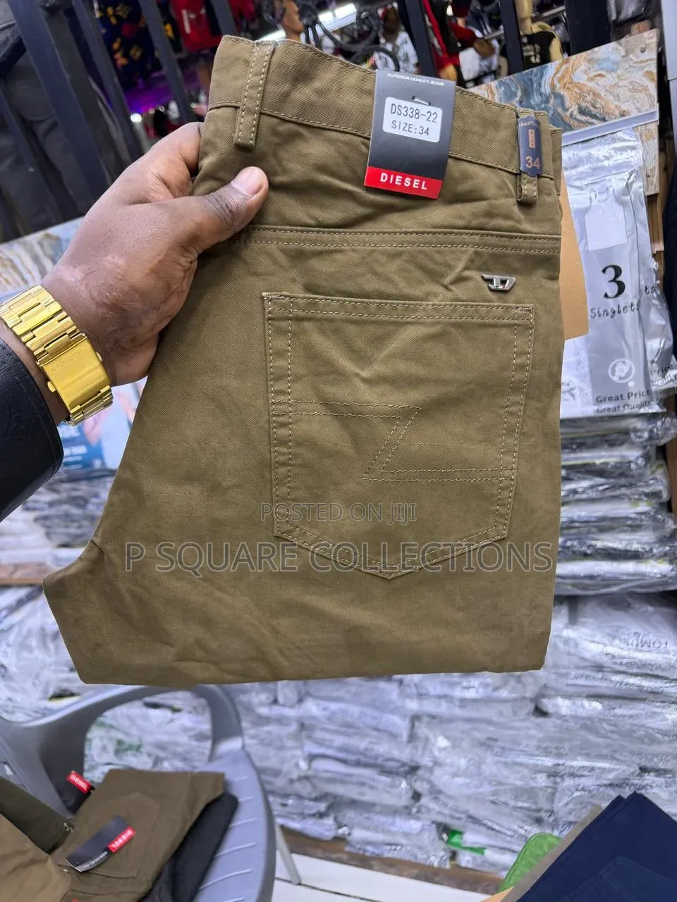 Quality Diesel Hard Khaki