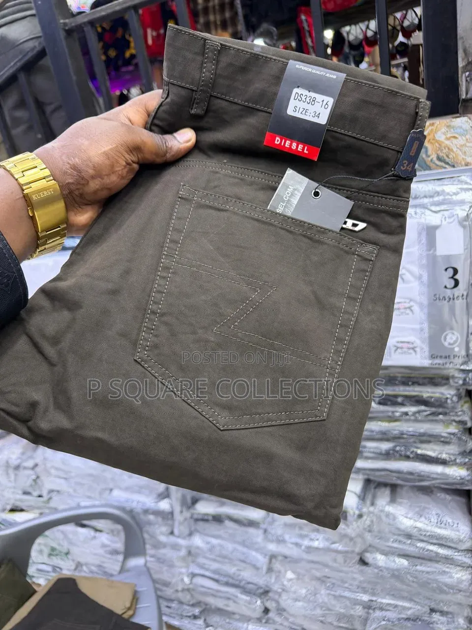 Quality Diesel Hard Khaki
