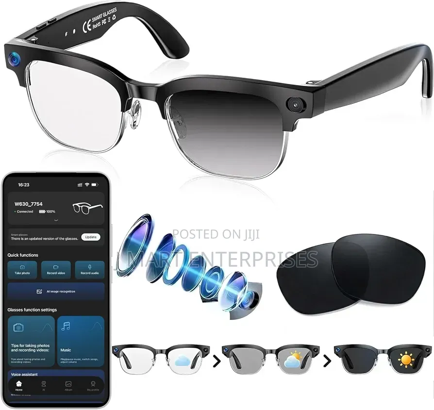 Ai Smart Glasses for Men and Women With Chat Gpt, Bluetooth