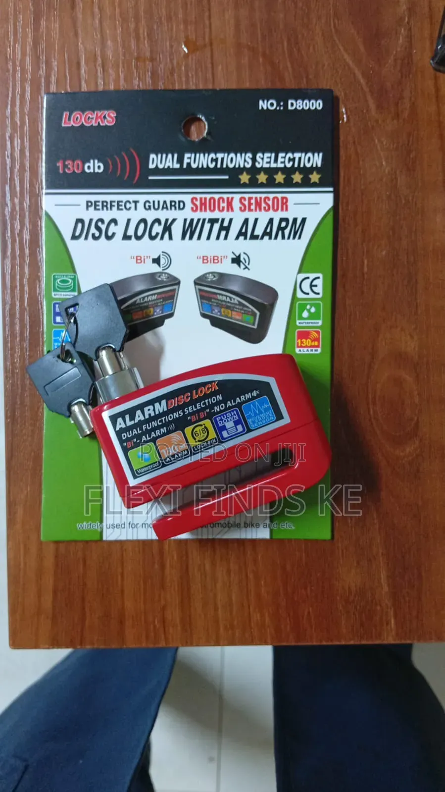High Decibel Security Alarm Lock/Motorcycle, Scooters, Doors