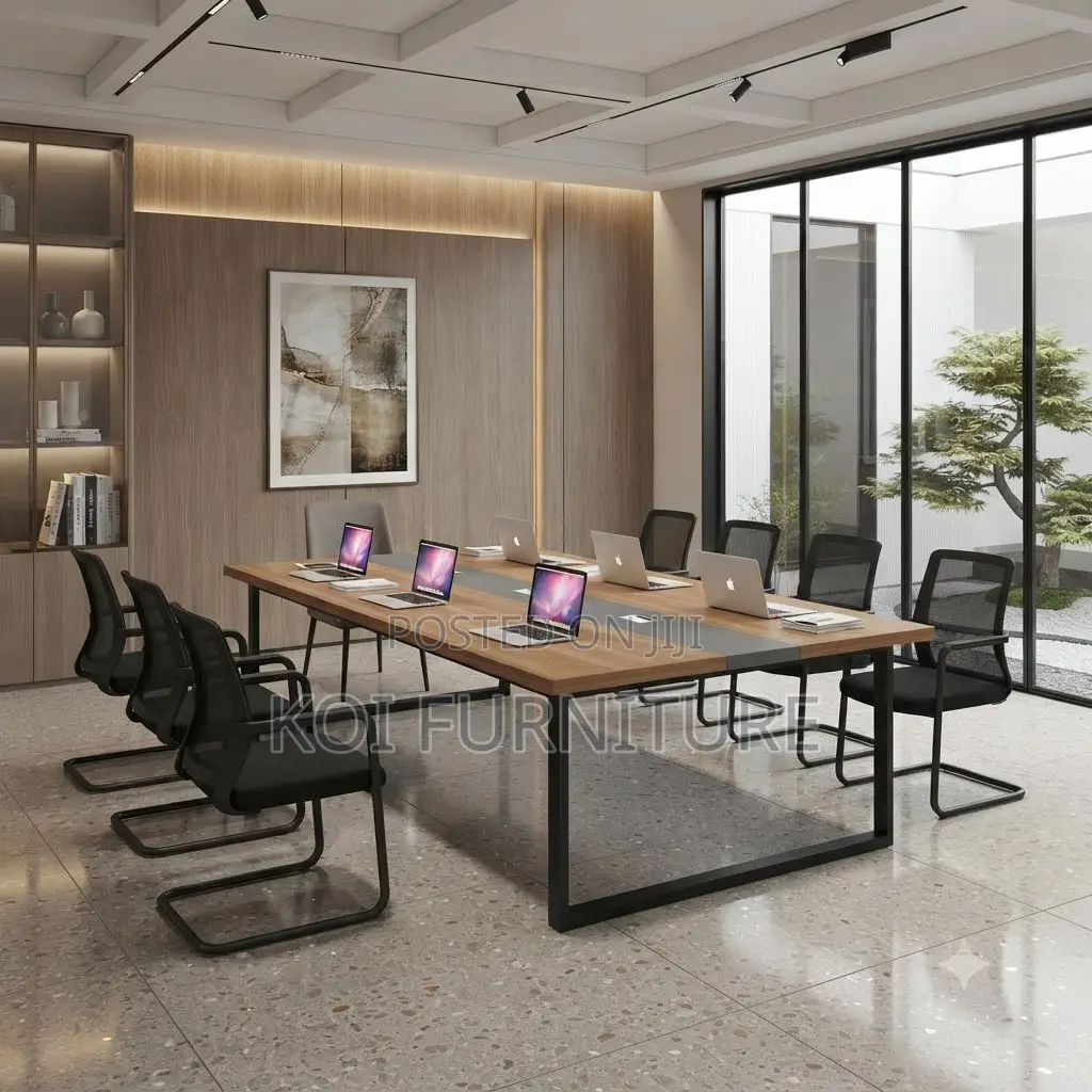 Boardroom Table; 2.4 Meter Executive Conference Boardroom Table