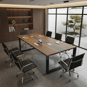 Boardroom Table; 2.4 Meter Executive Conference Boardroom Table