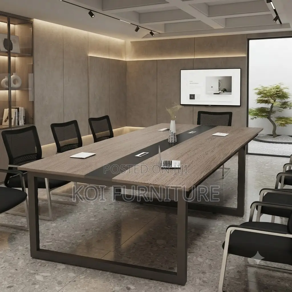 Boardroom Table; 2.4 Meter Executive Conference Boardroom Table