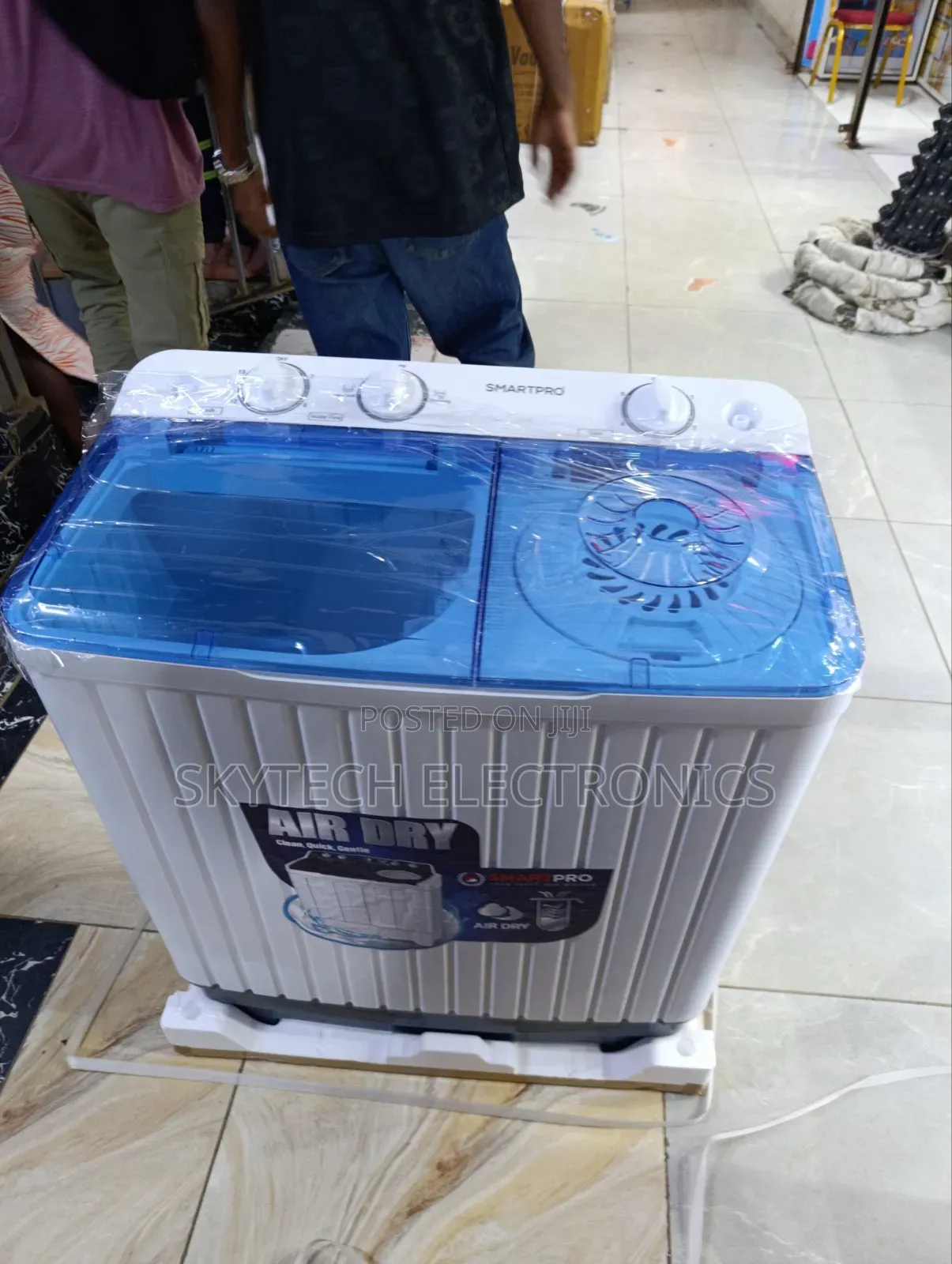 Smartpro 8kg Twin Tub Semi Automatic Washing Machine
