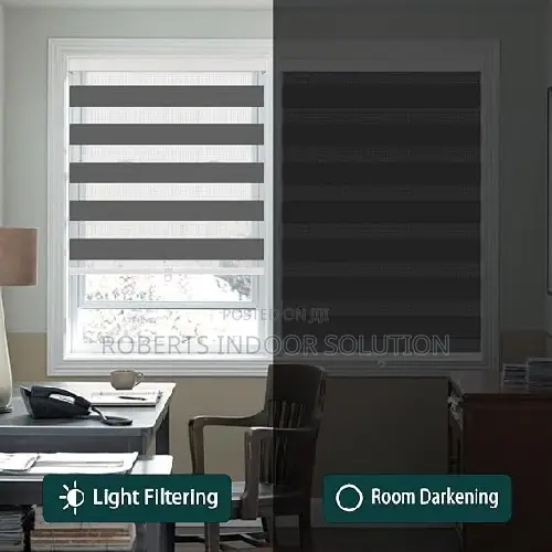 Customized Zebra Blinds Width and Height