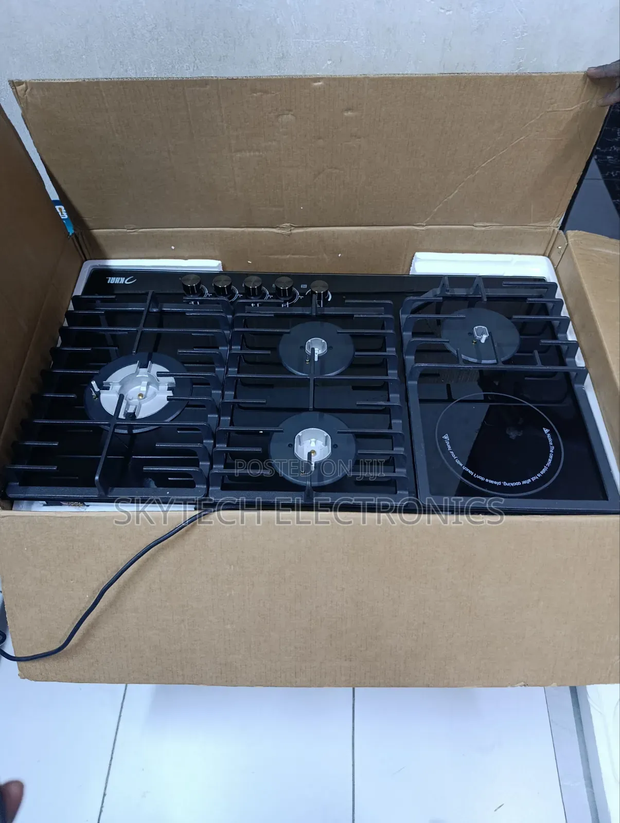 Khal 90cm Built in Hob 4g+1 E