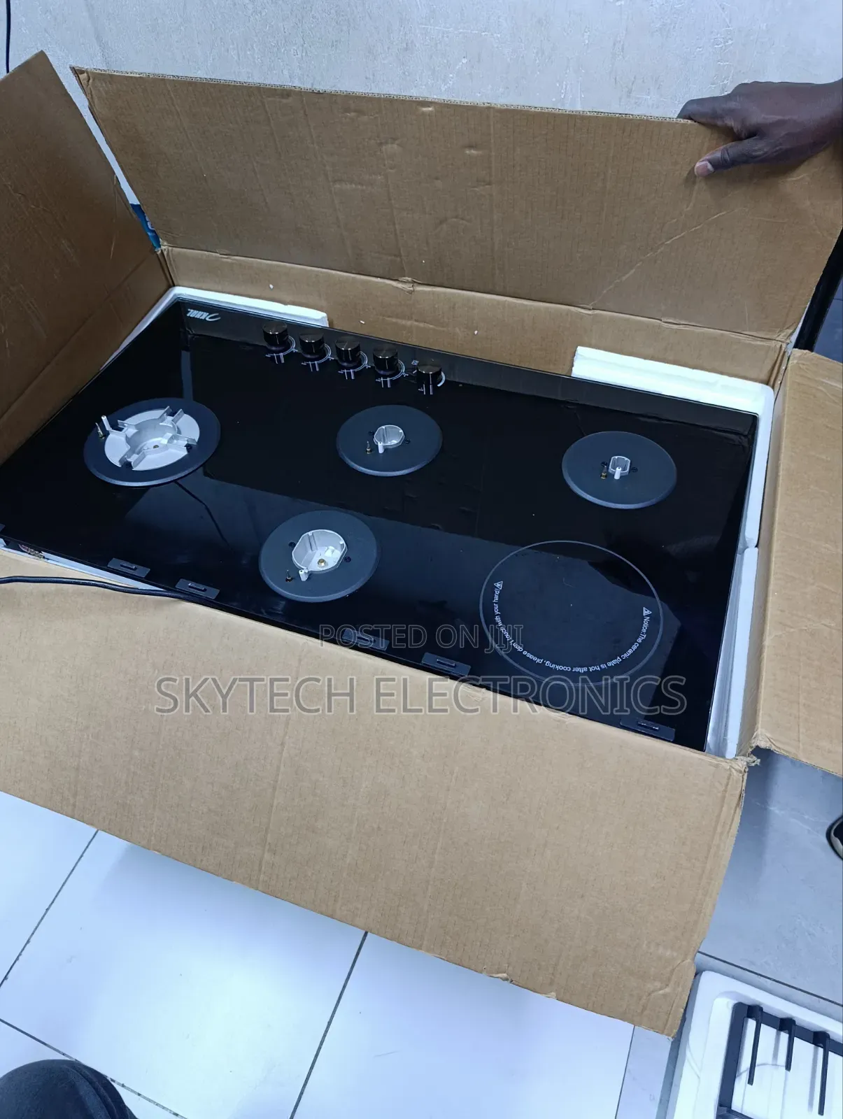 Khal 90cm Built in Hob 4g+1 E
