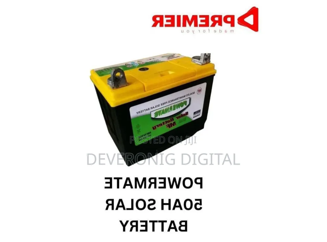 Premier Powermate 50ah Solar Battery