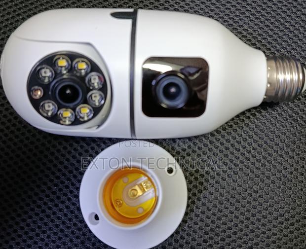 V380 Pro Bulb Camera [Dual Lense]
