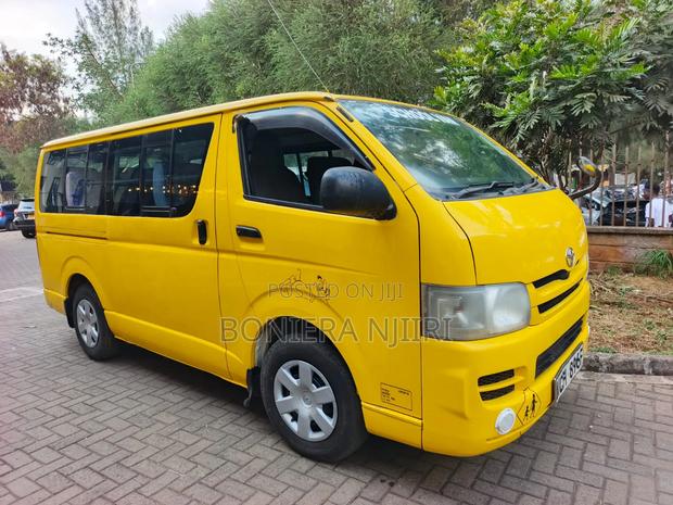 Toyota HiAce 2008 Yellow - thumbnail 3
