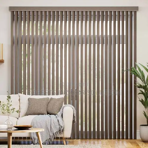 Coffee Brown Vertical Blinds