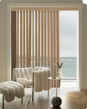 Coffee Brown Vertical Blinds