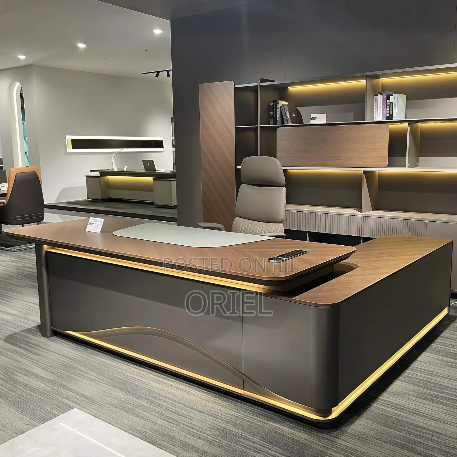 Office Desk : 2.2m Modern Executive Desk