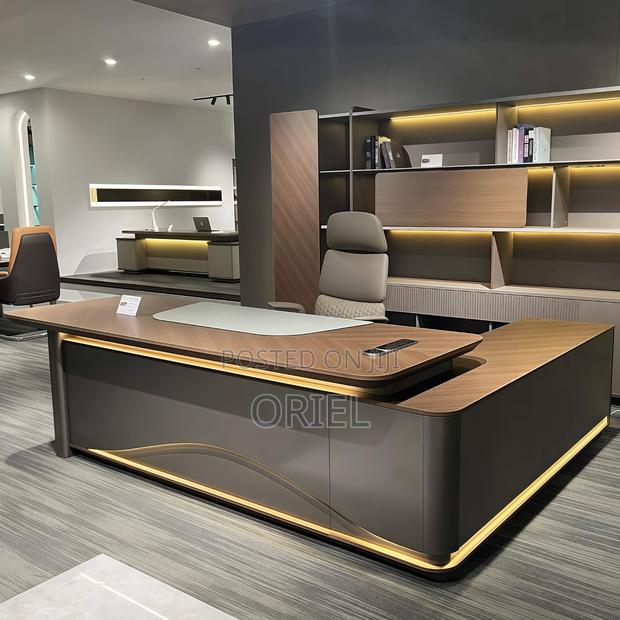 Office Desk : 2.2m Modern Executive Desk - thumbnail 5