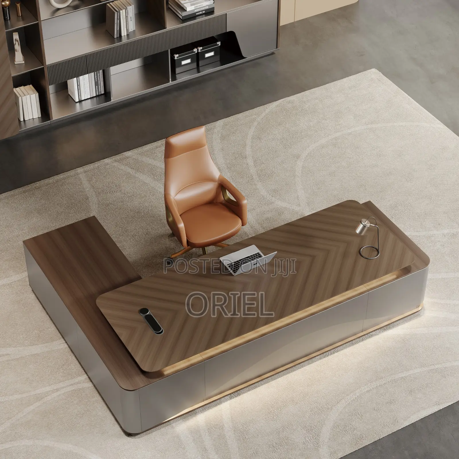 Office Desk : 2.2m Modern Executive Desk