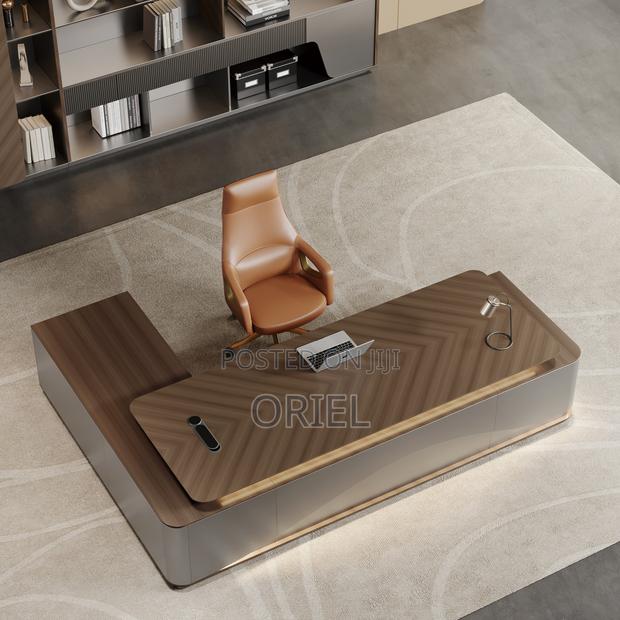 Office Desk : 2.2m Modern Executive Desk - thumbnail 6