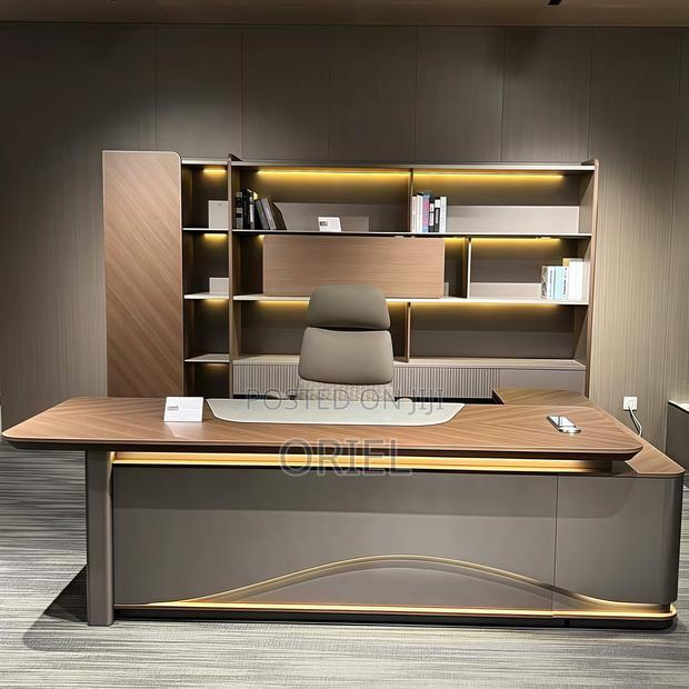 Office Desk : 2.2m Modern Executive Desk - thumbnail 7