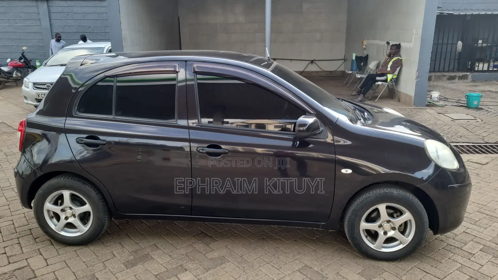 Nissan March 2014 Maroon