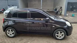 Nissan March 2014 Maroon
