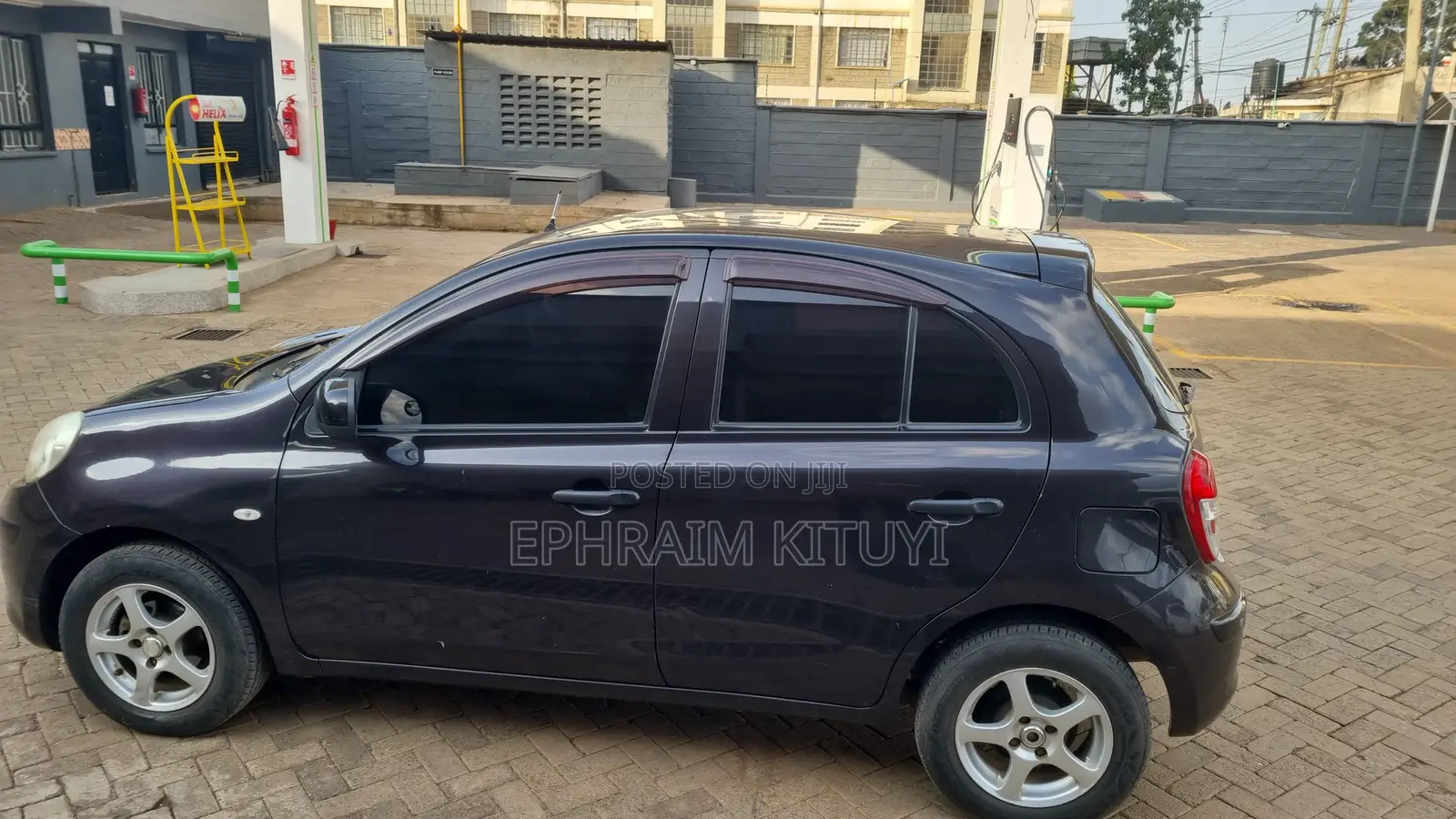 Nissan March 2014 Maroon