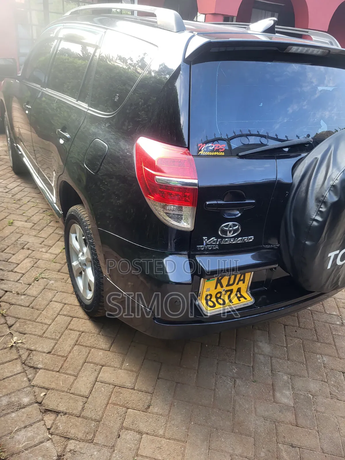 Toyota Vanguard 2014 Black