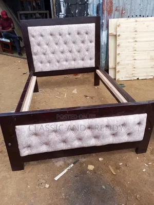 4x6 Chocolate Framed Mocket Bed