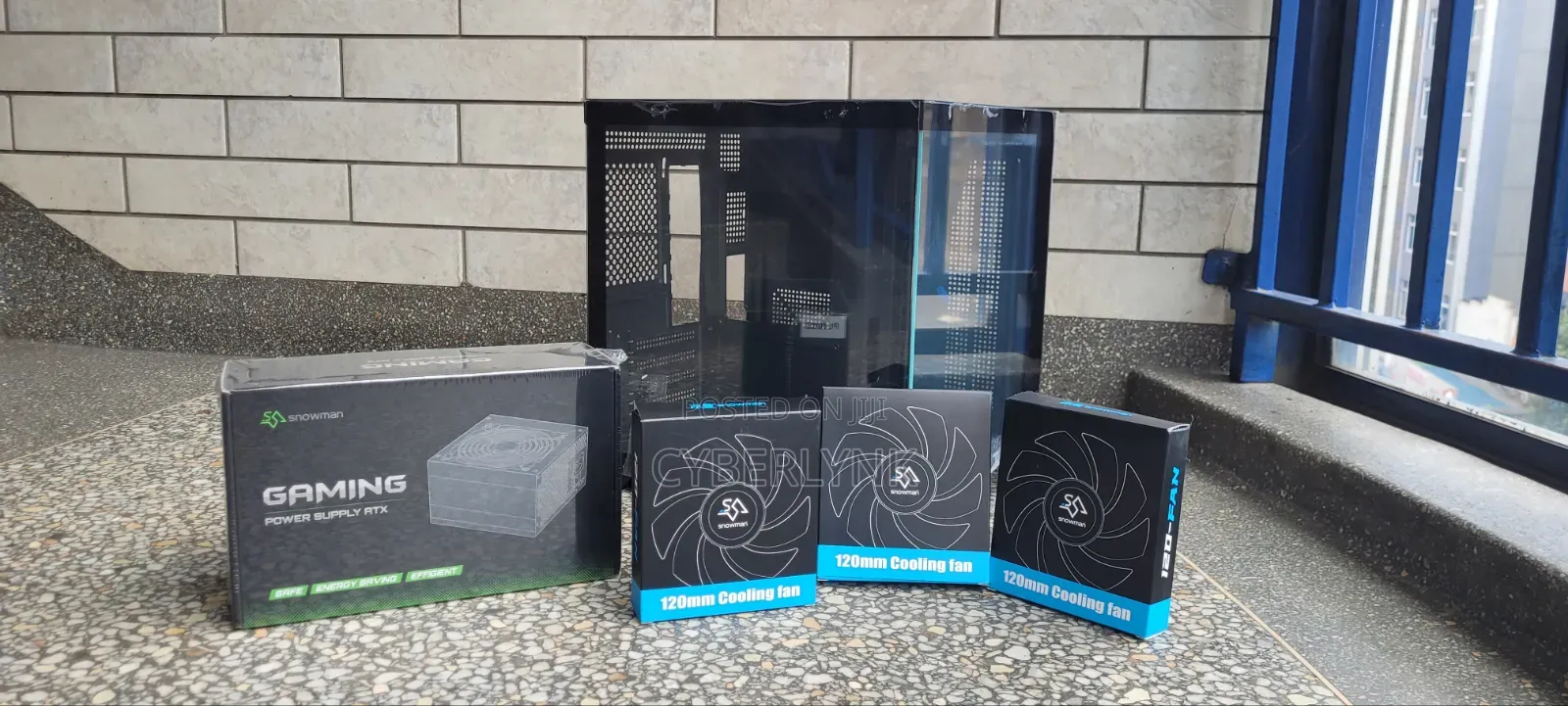 Pc Case and Gaming Power Supply Combo